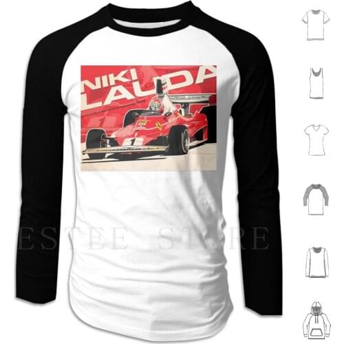 Niki Lauda Hoodies Ayrton Senna Mansell 25 Years Garage Area Mcl 66 Milk Usa Spanish Pilot Engine Best Pilot