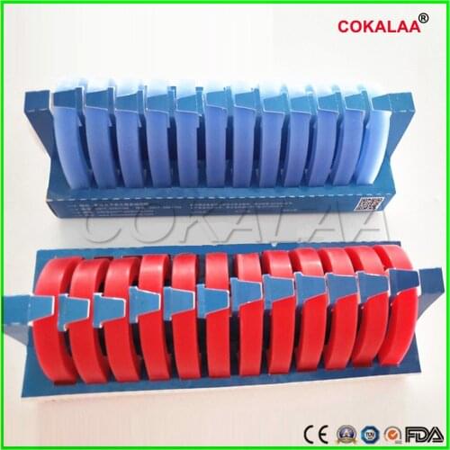 High Quality Denture Base Wax Red /blue Available Dental Material 12PCS