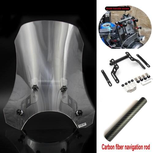 Motorcycle High Quality Windshield Front Glass Windscreen For Suzuki DL250 DL 250 Suzuki Vstrom DL 250 DL250