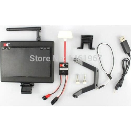 XK DETECT X380 X380-A X380-B X380-C RC Quadcopter Spare Parts FPV 5.8G chart to receive and display