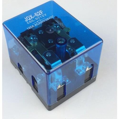1PC High Power Relay 80A DC28V AC250V 2Z 2H 2D Contact DC 12V 24V AC 220V 2NO 2NC DPDT Screw mounting Terminal sliver alloy
