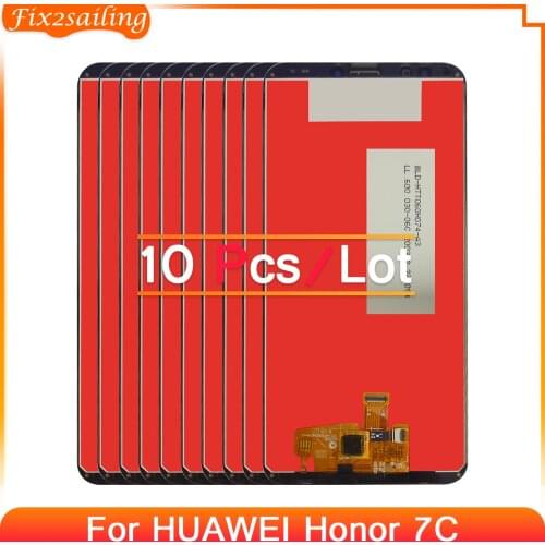 10PCS 5.7 " Display For Huawei Honor 7C LCD AUM-L41 Display Touch Screen Digitizer ATU LX1 / L21 For Huawei 7A Pro AUM-L29