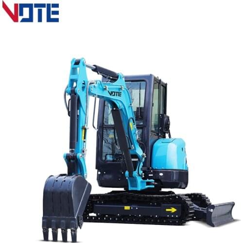 3.5 Ton China Excavator EPA Engine Mini Hydraulic Digger Bucket Capacity 0.09 Cubic Meter