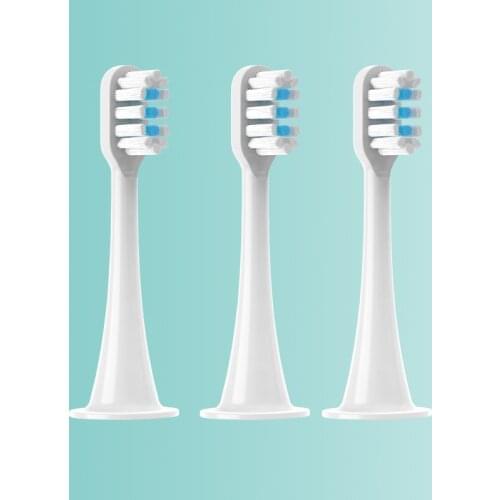 3pcs High-Density For Mijia Xiaomi Brush Heads Ultrasonic For Xiaomi Electric Toothbrush Heads T500 Replacement Heads Sensitive