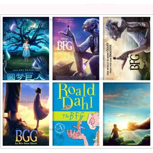 5d Diy Diamond Painting Disney Movie The Bfg Poster Diamond Mosaic Embroidery Cartoon Cross Stitch Full Drill Home Decor Gift
