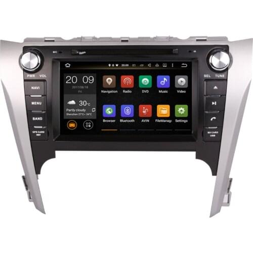 Android 8.0 Octa Core 4GB RAM Car GPS Navigation For Toyota Camry/Aurion 2012- CD DVD Multimedia Player Auto Radio Stereo