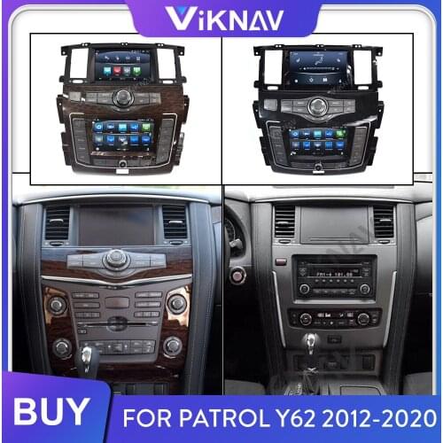 For Patrol Y62 2012 2013 2014 2015 2016-2020 Android car radio head unit stereo multimedia player gps navigation screen 2 din