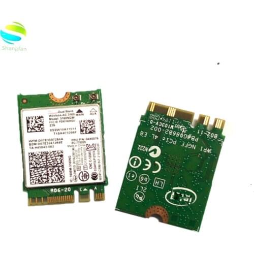 Wireless-AC For Intel 3160NGW wifi Bluetooth NGFF FRU 04X6076 for Lenovo e550 e450 e455 E555 Y40 Y50 BT 4.0 WiFi Card