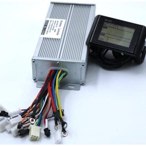 Greentime 48-60V 2000W Brushless DC Motor Controller Ebike Controller +SW900 LCD Display One Set