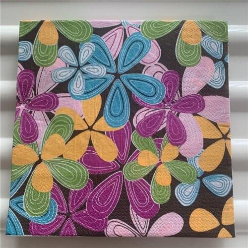 Decoupage paper napkins elegant tissue vintage towel flower branch heart leaves birthday wedding party home beautiful decor 20