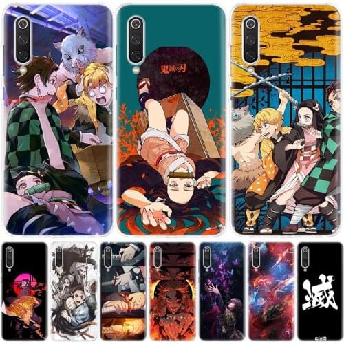 Anime Demon Slayer Kimetsu No Yaiba Phone Case for Xiaomi Redmi Note 10 9S 9 8T 9 8 7 7A 8A 9A 9C 6A 6 S2 K20 S30 Pro Fashion Co