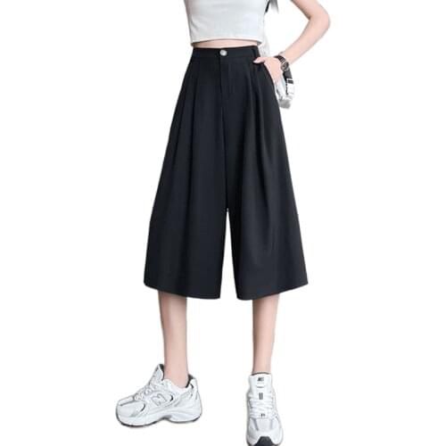 Cheap wholesale 2021 spring summer autumn new fashion casual Popular long women Pants woman female OL Cropped Trousers Py1509