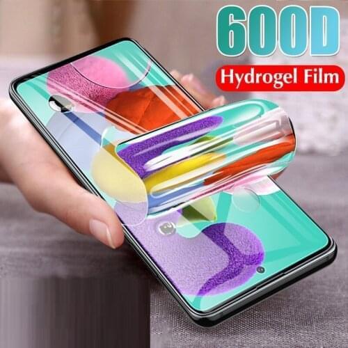 600D Full Hydrogel Film For Samsung Galaxy A10 A20 A30 A40 A50 A60 A70 Screen Protector A80 A90 M10 M20 M30 M40 Safety Film