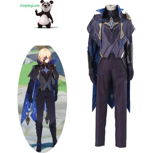CosplayLove Game Genshin Impact Yuri Lowenthal Cosplay Costume Custom Made For Male Boy Halloween Christmas