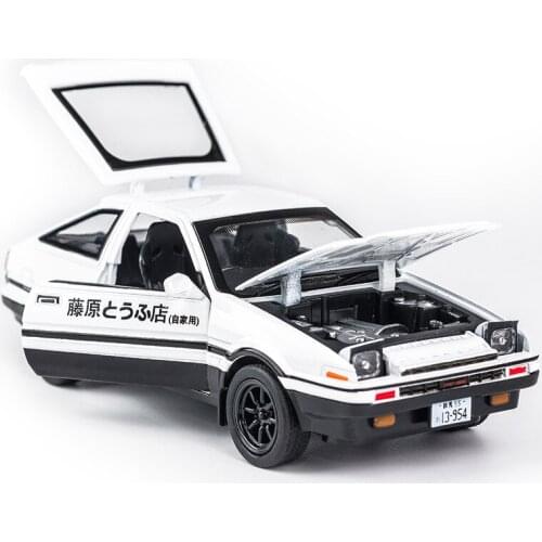 Diecast 1:32 Sports Car Jianyuan Alloy Car Model Speed and Passion Back Toy Car Car Model Hot Wheels Back To The Future Gifts