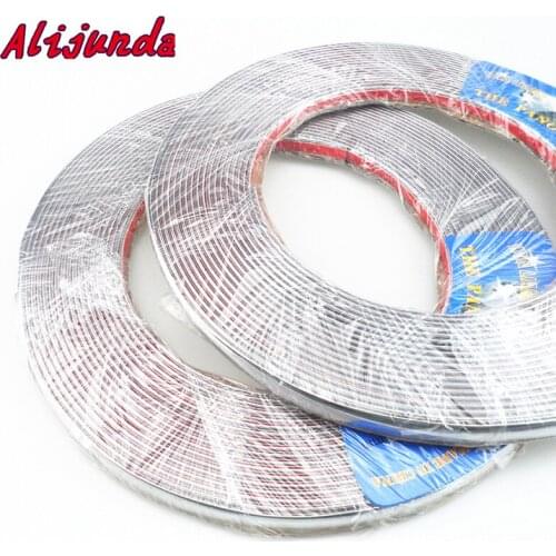 10mmx15m DIY Car Sticker Chrome Strip for Chevrolet Cruze TRAX Aveo Lova Sail EPICA Captiva Malibu Volt Camaro Cobalt Orlando