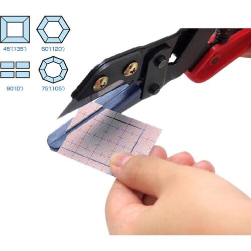 High Quality U-Star UA-91540 Muti-angle Long Blade Cuting Pliers with Spring & Protractor Professional Model Tool