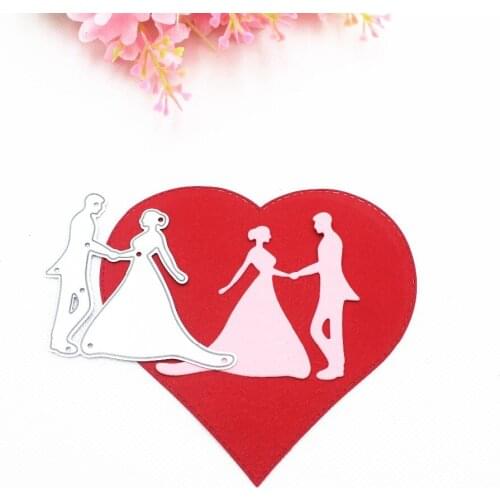 Wedding die cut DIY Scrapbooking Photo Album Paper Card Craft Cute Embossing Metal Cutting Dies Stencils Scrapbooking