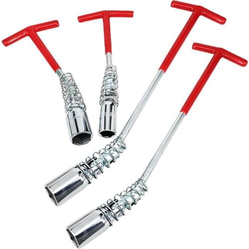 16/21 mm T-shape Handle Car Auto Joint Spark Plug Socket Wrench Installer Hand Tool Portable Spanner Car Accessory