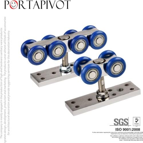 Heavy 4-Wheel/8-wheel 200/300KG Sliding Door Partition Door Sliding Barn Door Hardware Rollers Wooden Door Hanging Pulley