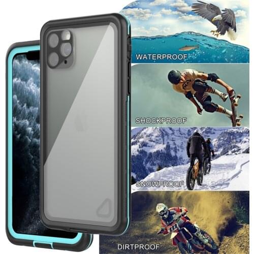 IP68 Waterproof Case For iphone 11 Pro Max Case Shockproof Full Protection Clear Cover For iphone X XS MAX XR 11 11PRO Max Case