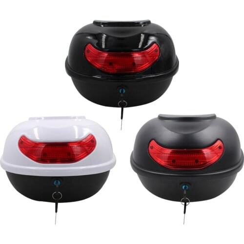 Motorcycle Tour Tail Box, Motorcycle Luggage Box, for Luggage Storage New Large Capacity Shock-proof Motorcycle Tail Box