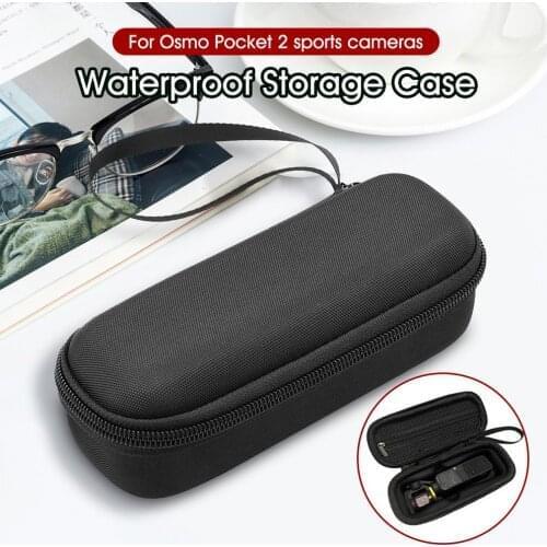 Hard Shell Storage Box Protective Case Waterproof Eva Bag For DJI Osmo Pocket 2 Control Wheel Dial Handheld Camera Accessories
