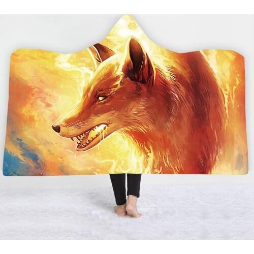 Golden wolfhound Blankets hats bedroom sofa Blankets soft comfortable twin full size best selling good quality blanket