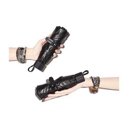 [TB11]Sun umbrella sun protection UV female ultra light small folding umbrella dual-use sunscreen mini umbrella