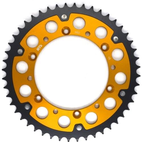 MTX SPROCKET Bi-Metal Rear Sprocket 11B-110 48t 49t 50t For Kawasaki Road KLX250 KX500 A1 KDX200 KDX250 Suzuki Off Road RM-Z250