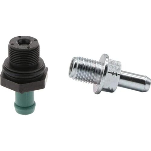 2 Pcs Car Positive Crankcase Ventilation PCV Valve Check Valve Exhaust Valve