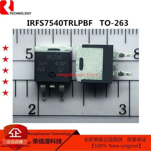 5 pcs/lot IRFS7540TRLPBF IRFS7540PBF TO-263 IRFS7540TRL IRFS7540 60V/110A HEXFET® Power MOSFET 100% New original