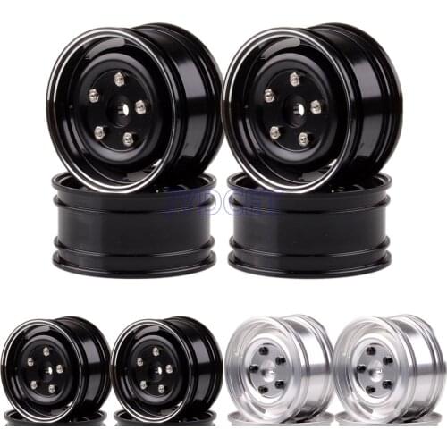 1.9" Aluminum Wheel Rims For RC 1/10 Sakura HSP Tamiya D90 SCX10 SCX10 II MST jimny RC4WD TF2 D110 90046 90047
