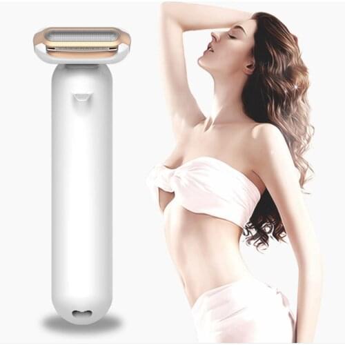 Womens Shaver Razor Epilator Electric Body Hair Shaver with LED Light Hair Removal For Female Leg Bikini Legs Underarms
