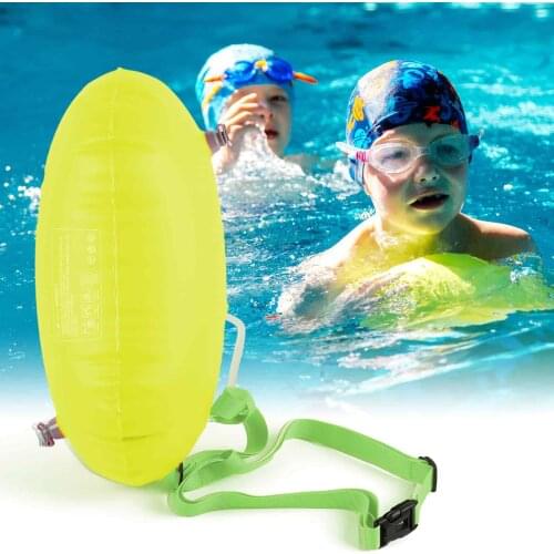 Swim Buoy Dual Airbags Open Water Safety Swim Float Drybag Safety Life Saver Swimming Pool Toys Swim Trainer For Adult