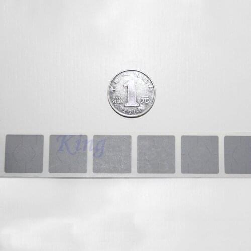 Scratch Off Sticker 20*20mm Scratch Off Using A Coin Silver Blank For Code Cover Password Scratch Secret Card Sticker