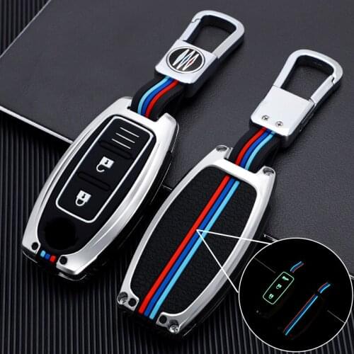 Zinc alloy Car Key Case Cover Shell Fob For Nissan X-Trail T32 T31 Qashqai Juke J10 J11 Kicks Tiida Pathfinder Note For Infiniti