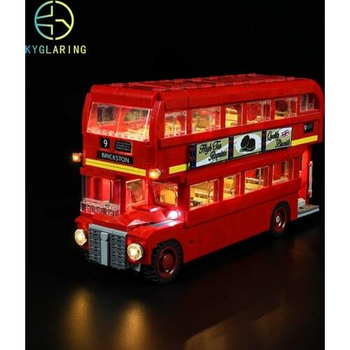 Kyglaring Led Lighting Set DIY For 10258 Creater Expert London Bus Bricks (Not Include the Building Blocks)