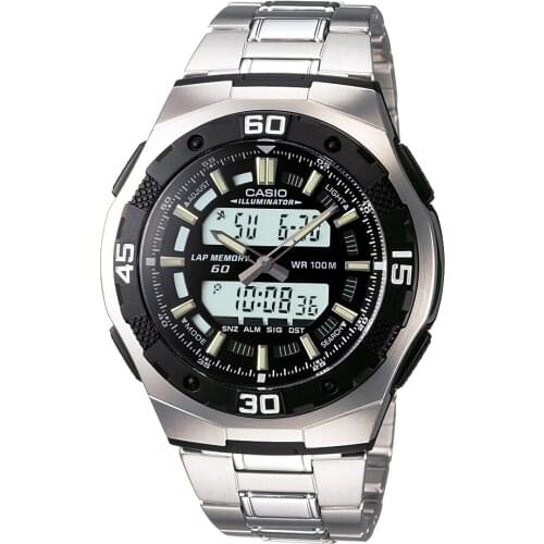 Casio AQ-164WD-1AV Men Wristwatch Clock