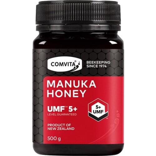 NEWEST NewZealand Comvita Manuka Honey UMF5+500g for Digestive Immune Health Respiratory System Cough Sooth Coughs Sore Throat