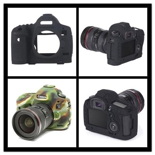 New Camera Bag Soft Silicone Rubber Protective Body Cover Case Skin For Canon EOS 5D Mark III 5D3/5DS/5DR Camera