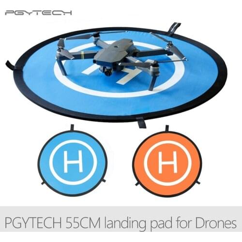 PGYTECH 55CM Fast-fold landing pad Spark helipad RC Drone Gimbal Quadcopter parts Accessories for DJI Phantom Mavic Spark