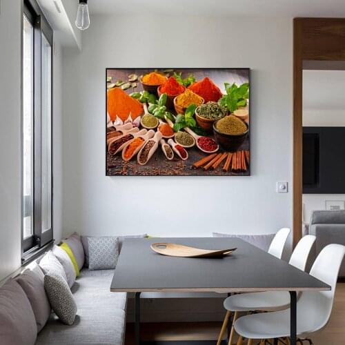 Posters And Prints Kitchen Condiment Wall Decor Art Canvas Prints Kitchen Theme Art Paintings For Kitchen Room Wall Art Decor