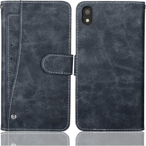 Luxury Wallet DEXP A350 MIX Case 5" Vintage Flip Leather Business Protective Cover For DEXP A350 MIX Case Phone Bag