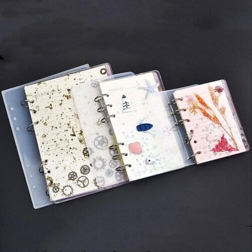 Notebook Shape Silicone Mold DIY Resin Book Mold Crystal Epoxy Silicome Mold Transparent Book A5/A6/A7 Notebook Silicone Mold