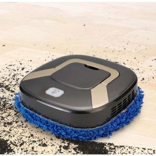 Intelligent Automatic Mopping Robot USB Charging Mute Vacuum Cleaner Dust Cleaning Sweeping Robot for Dry / Wet Floors Carpet