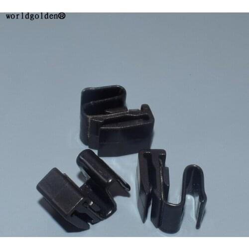 Worldgolden 100pcs auto clips Clip With Iron Bending Sheet