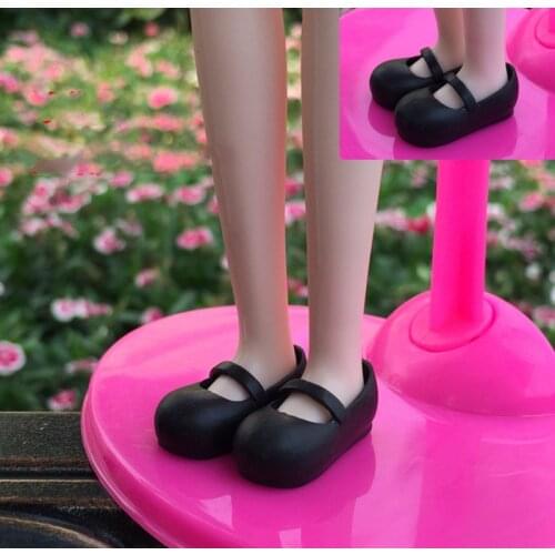 1Pair Mary Janes Shoes For Blythe Dolls 1:6 Causal Shoes For Licca Doll House Mini Shoes For 1/6 BJD Fashion Doll Accessories