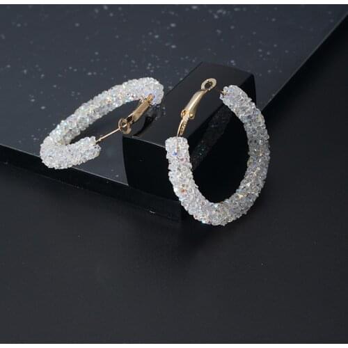 2020 fashion gold crystal beautiful trend female Earrings