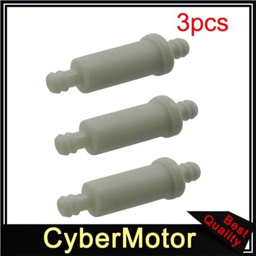 3x Inline Fuel Filter For Polaris # 2530009 2670071 ATV Sportsman Magnum Snowmobile Ranger 07-246-05 Ski-Doo 414-5365-00 07